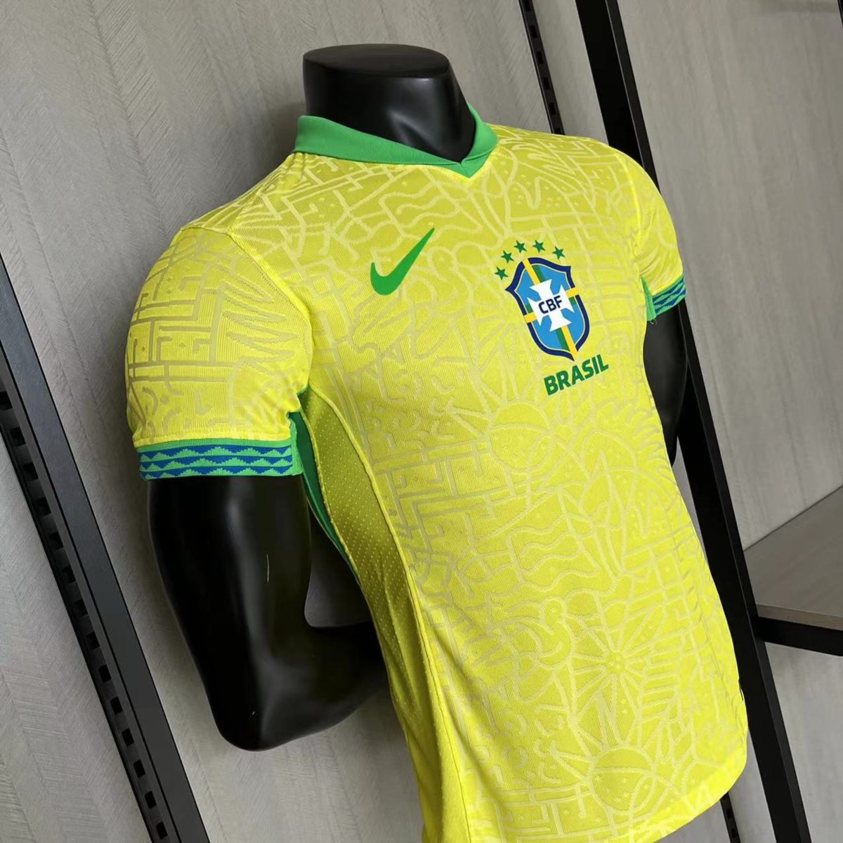 2024/25 Brazil  Home Jersey Player Version