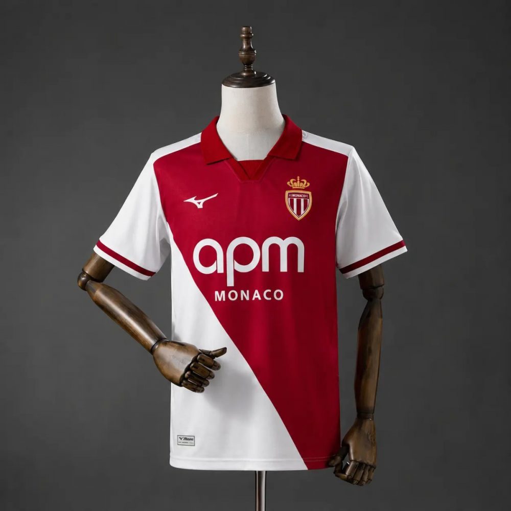 2026/27 Monaco Home Jersey Fan version