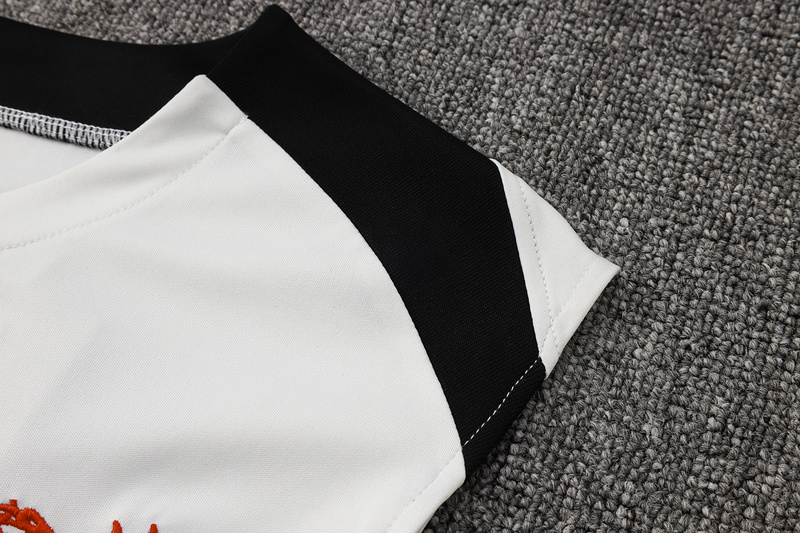 24/25 Liverpool White Training Set Shirt and Shorts