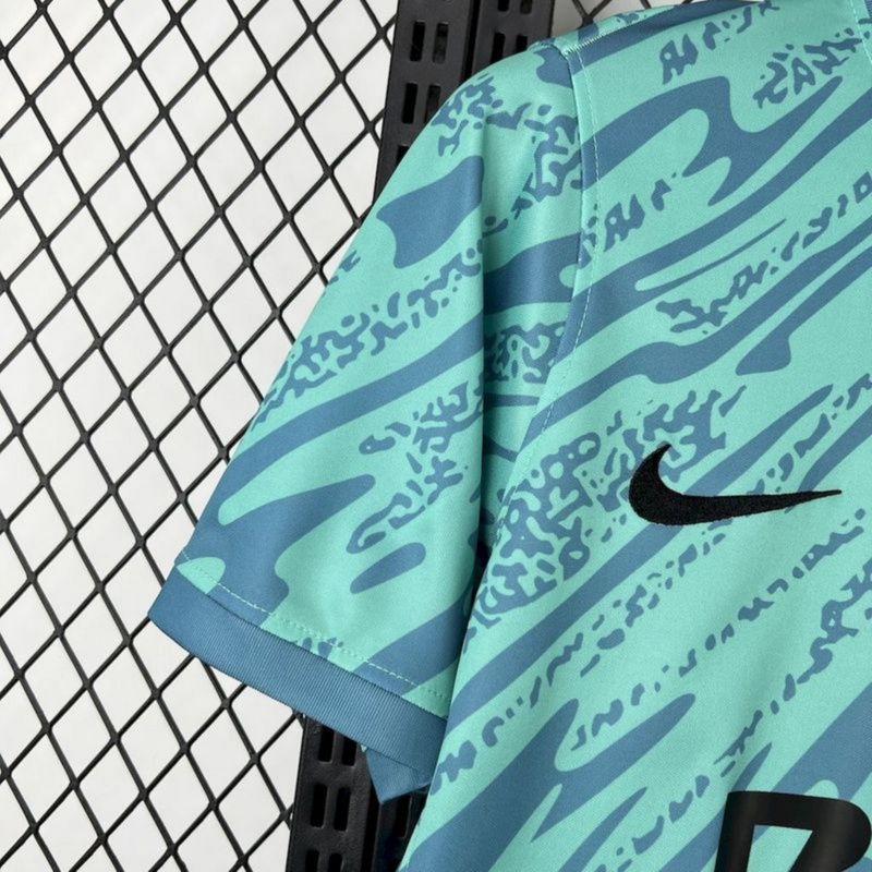 2025/26 Sporting Lisbon Blue goalkeeper jersey Fan version