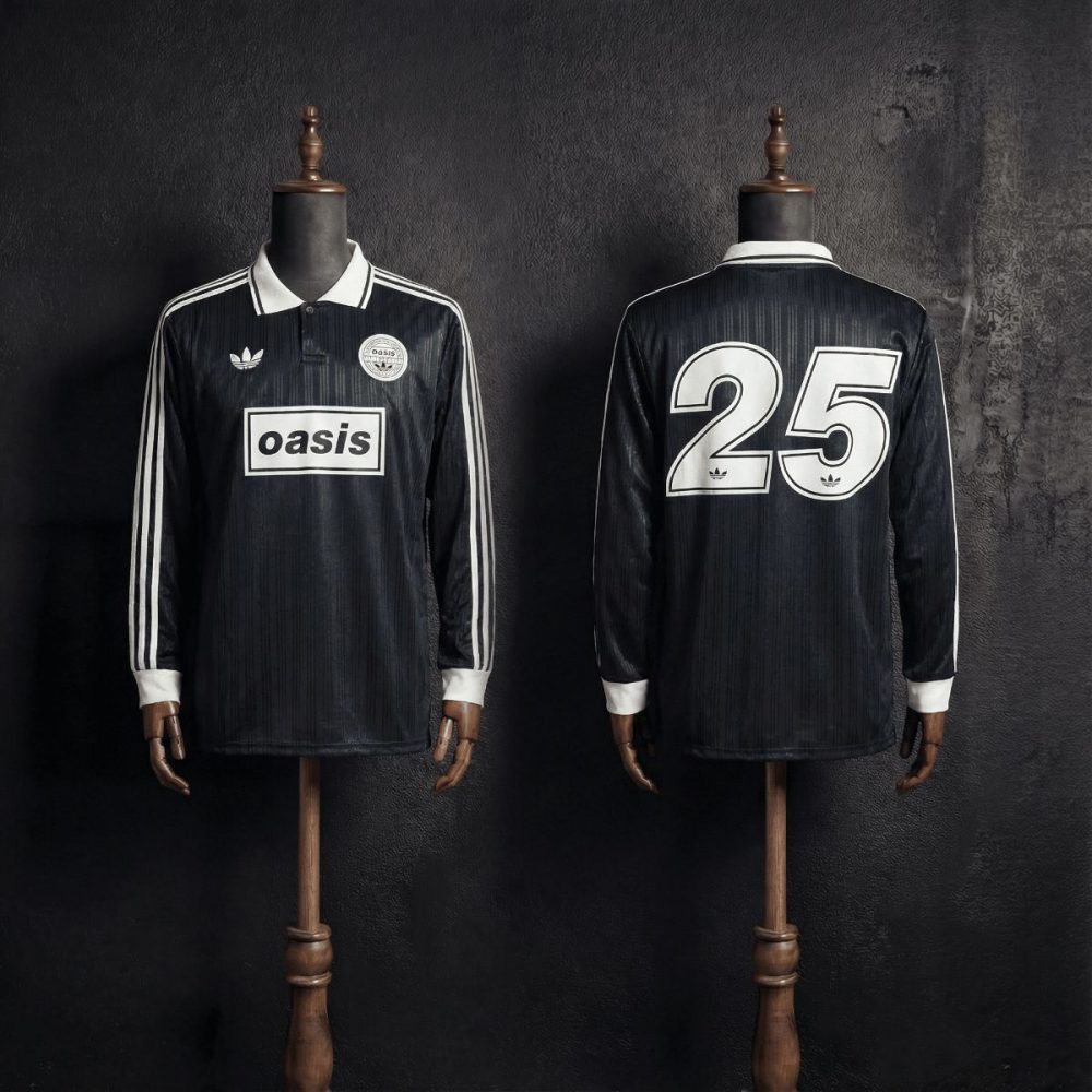 2026 Oasis Black Jersey Long Sleeve Fan version