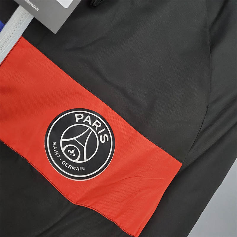 20/21 Windbreaker PSG Black and Blue Red Sport Unifom jersey Sport Unifom