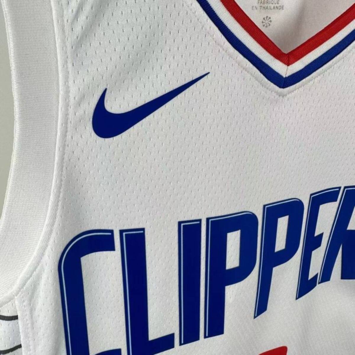 NBA Los Angeles Clippers 24/25 Round Neck White Jersey PAUL#3 S-XXL