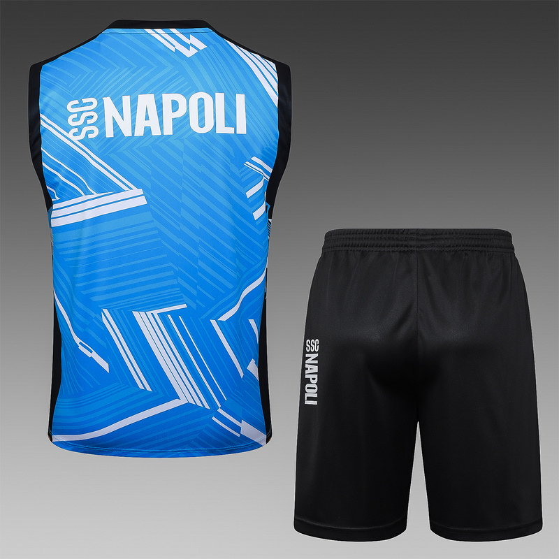 24/25 Naples Take blue Training Set Shirt and Shorts