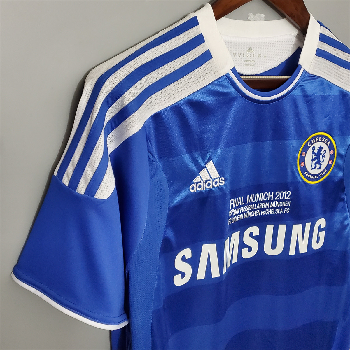 Retro Chelsea 2012 Champions League version home jersey Fan Version