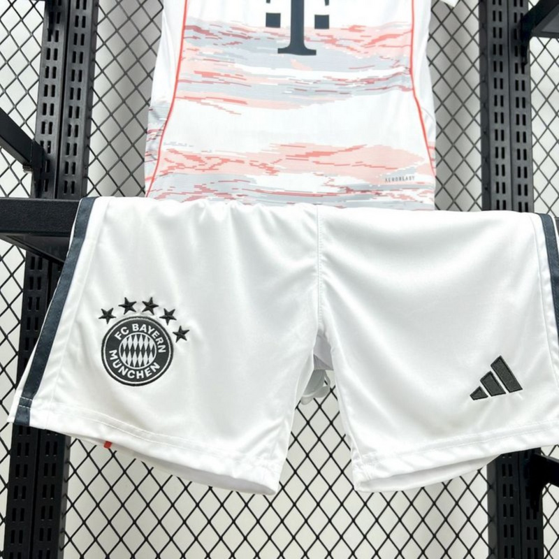 2025/26 Bayern Munich Away jersey kids Kits size: 16-28