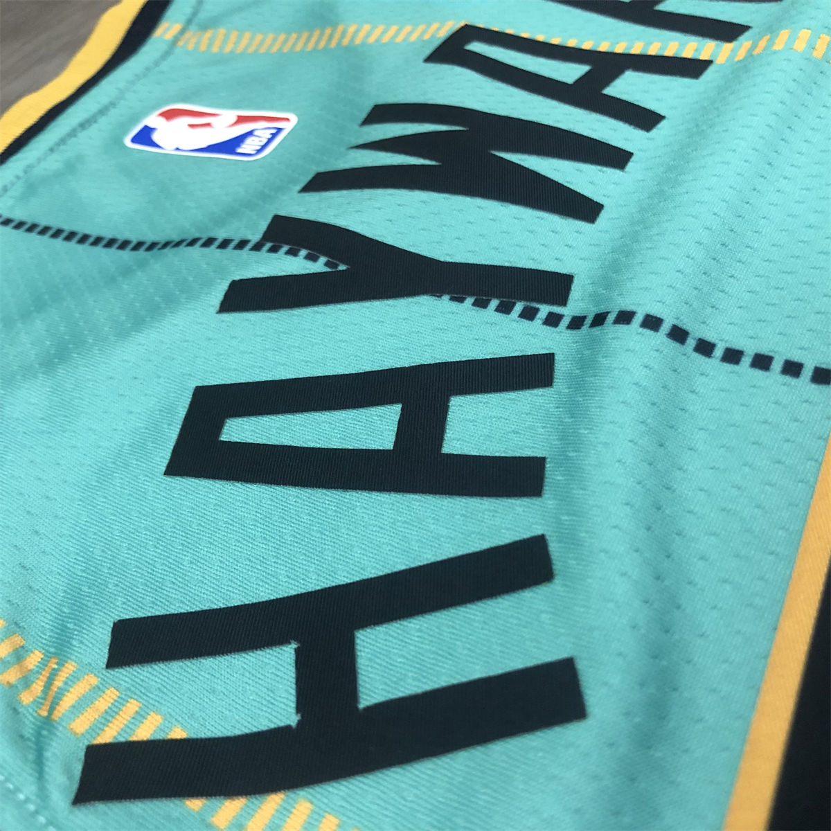 NBA Charlotte Hornets V-Neck Light Green Jersey HAYWARD#20 S-XXL