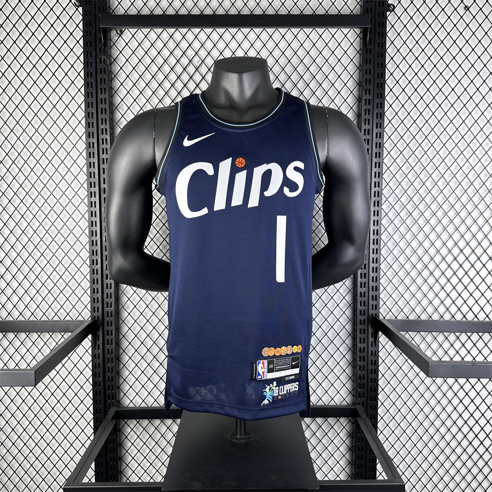 NBA Los Angeles Clippers 23/24 HARDEN#1 Swingman Jersey - City Edition s-xxl