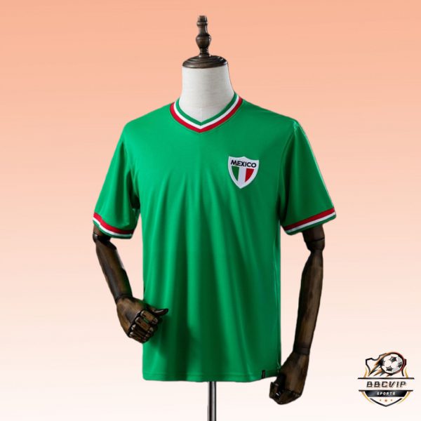 Retro Mexico 1970 home jersey Fan Version