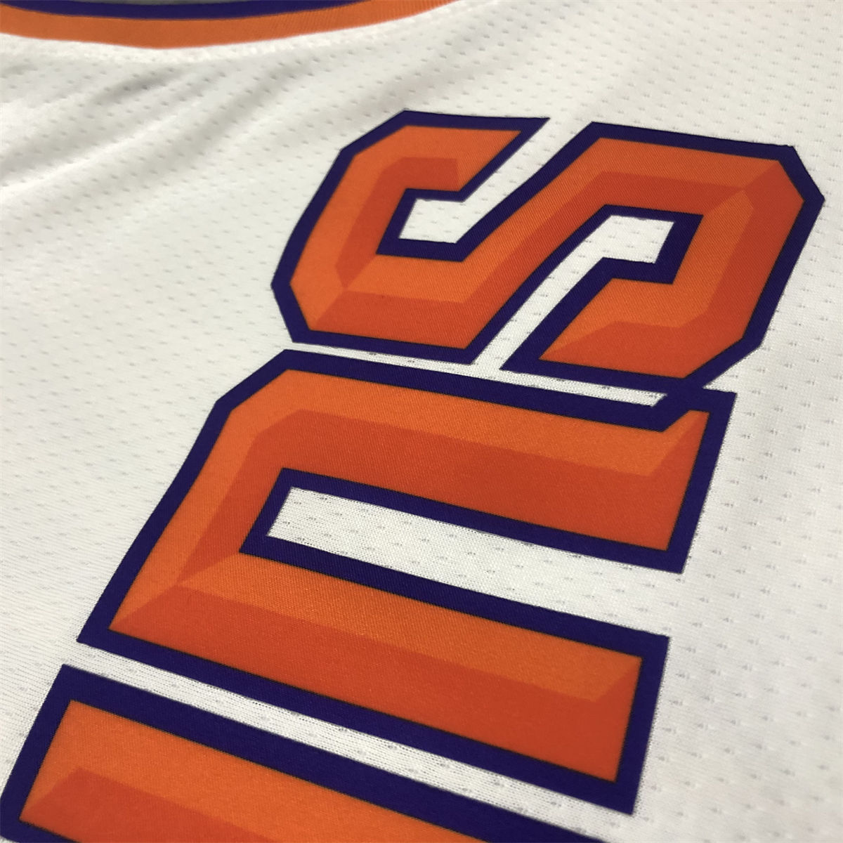 NBA Phoenix Suns V-Neck White jersey BOOKER#1 S-XXL