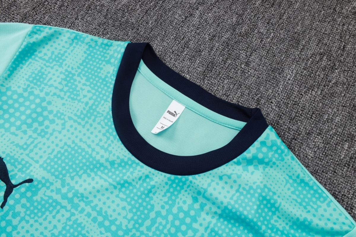 2026 Marseilles Light Green Training Set Shirt and Shorts