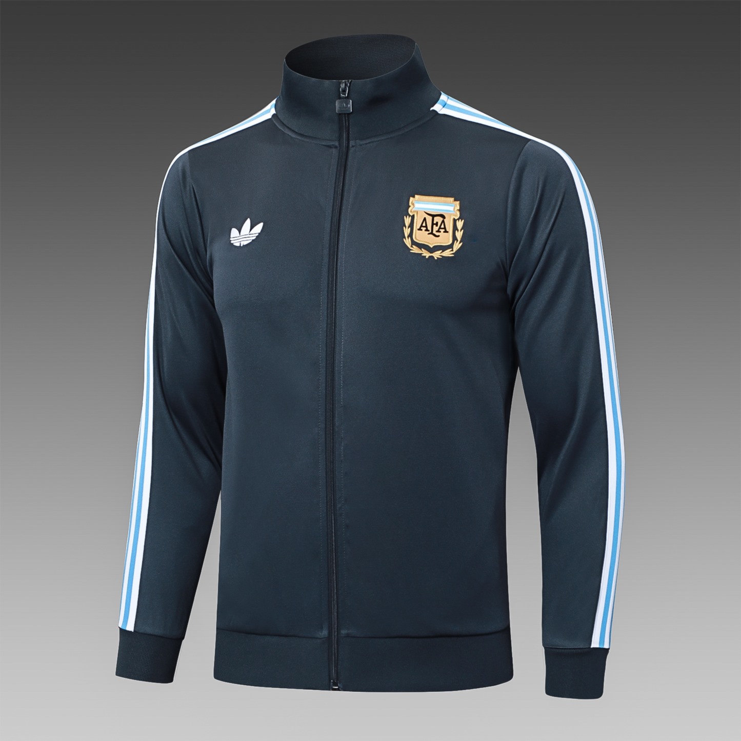 2025/26 Argentina dark gray Jacket Training Suit Set Football Team Shirt Sports Fashion