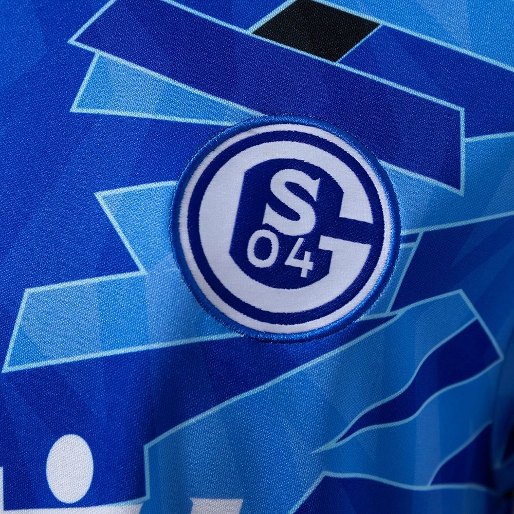 Retro 1992/93 Schalke 04 Home jersey Fan Version