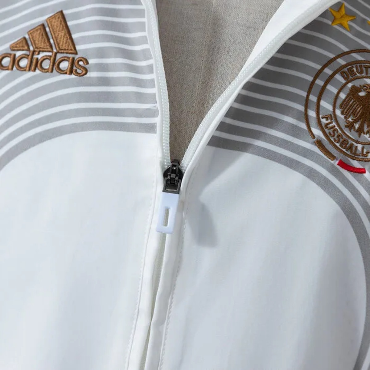 2006 Germany Vintage Style White Windbreaker