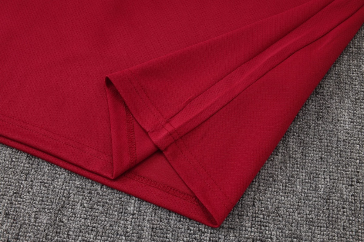 2026 Barcelona Maroon Training Set Shirt and Shorts