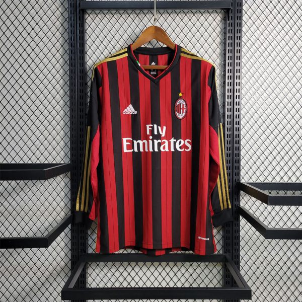 Retro AC Milan 2013/14  Long Sleeve jersey Fan Version