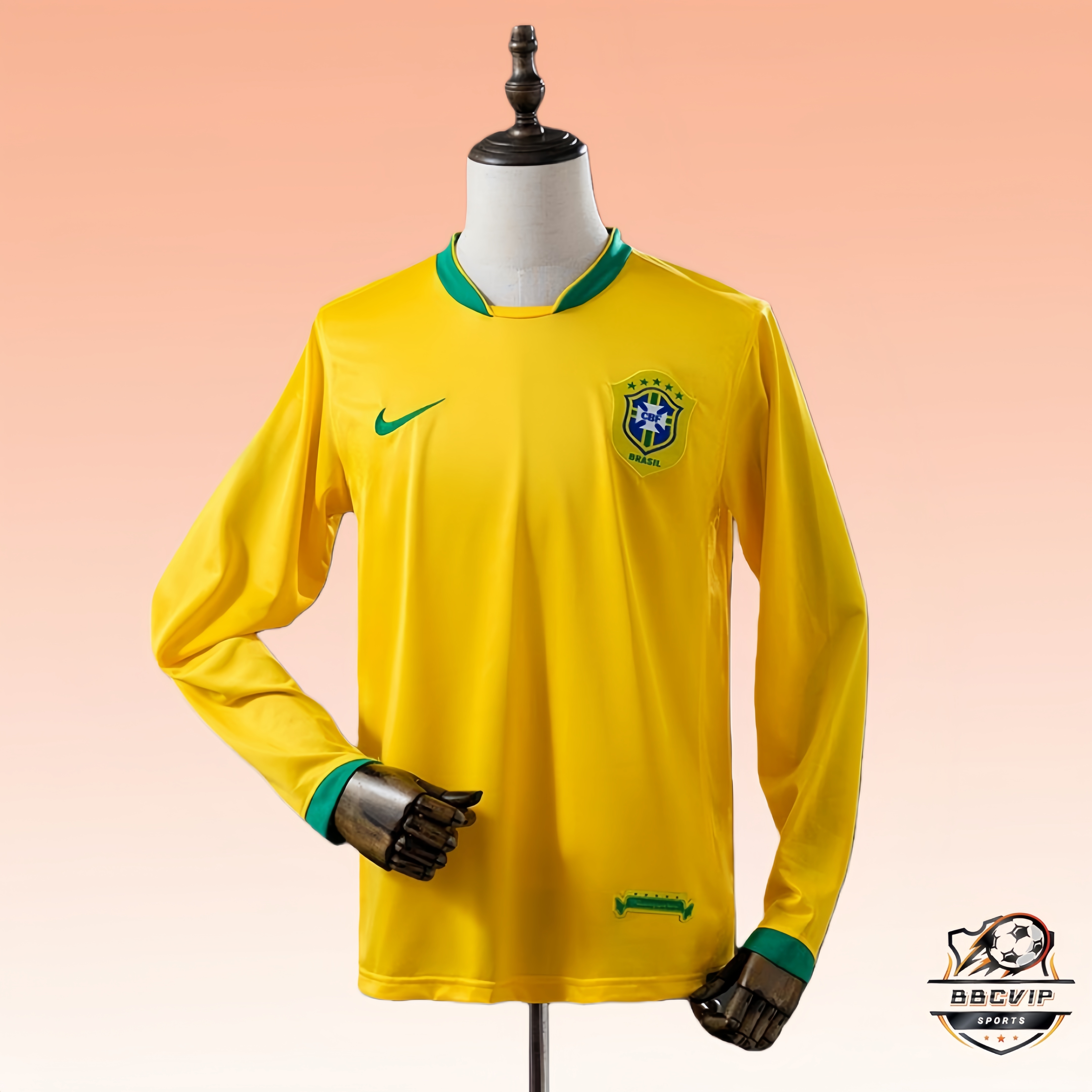 Retro 2006 Brazil home jersey Fan Version