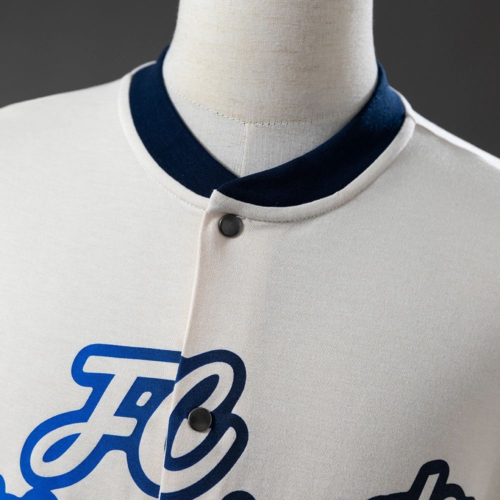 2025/26 Inter Milan US Pack Full-Button Baseball Beige jersey Fan version