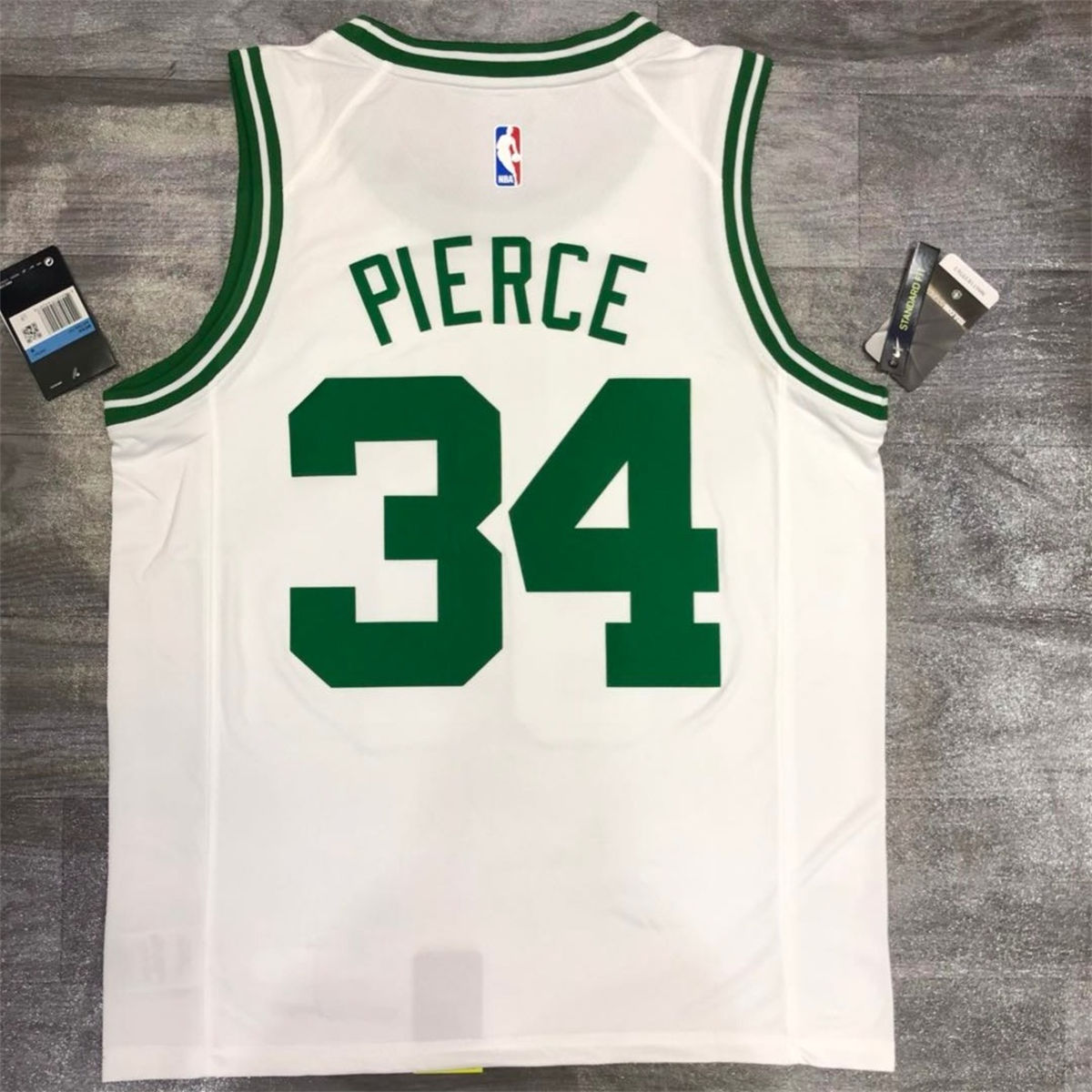 NBA Boston Celtics round neck White Jersey PIERCE#34 S-XXL