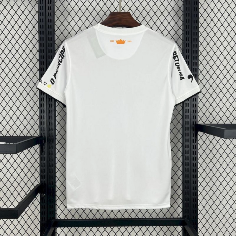 Retro Santos 2008 special edition White jersey Fan Version