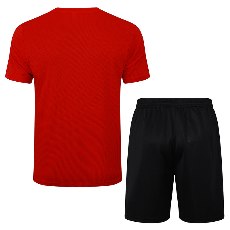 2025/26 Flamengo Red Training Set Shirt and Shorts