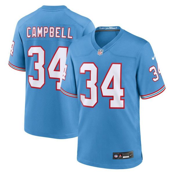NFL Tennessee Titans Jeysey CAMPBELL #34