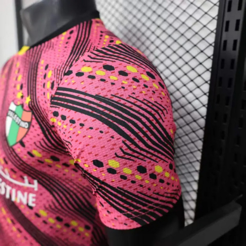 2025/26 Palestino Special Edition Pink jersey Player Version