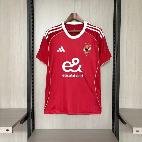 2025/26 Al-Ahly Home Jersey Fan Version