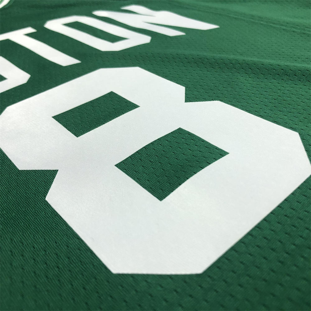 NBA Boston Celtics Round Neck 75th anniversary Green Jersey Walker#8 S-XXL