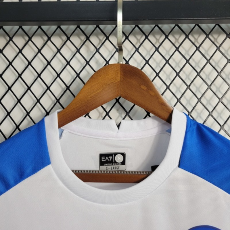 2023/24 Napoli Champions Edition White jersey Fan version