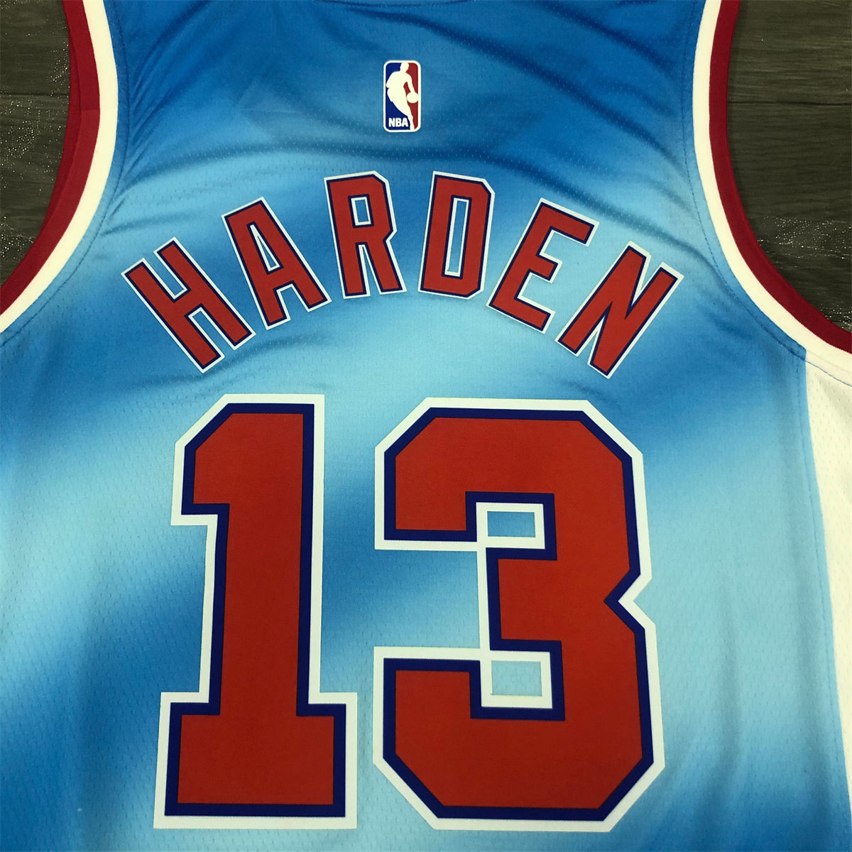 NBA Brooklyn Nets Round neck Blue Jersey HARDEN#13 S-XXL