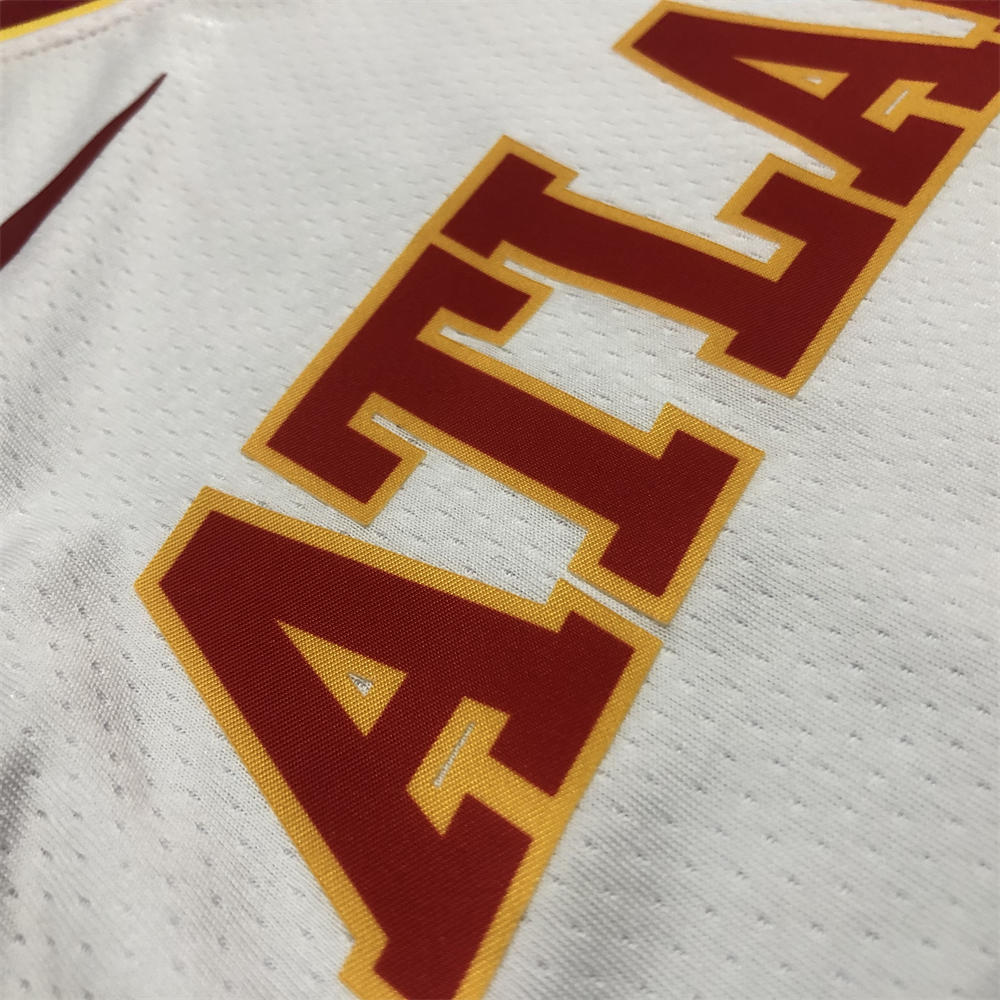 NBA Altanta Hawks Round Neck White Jersey YOUNG#11 S-XXL