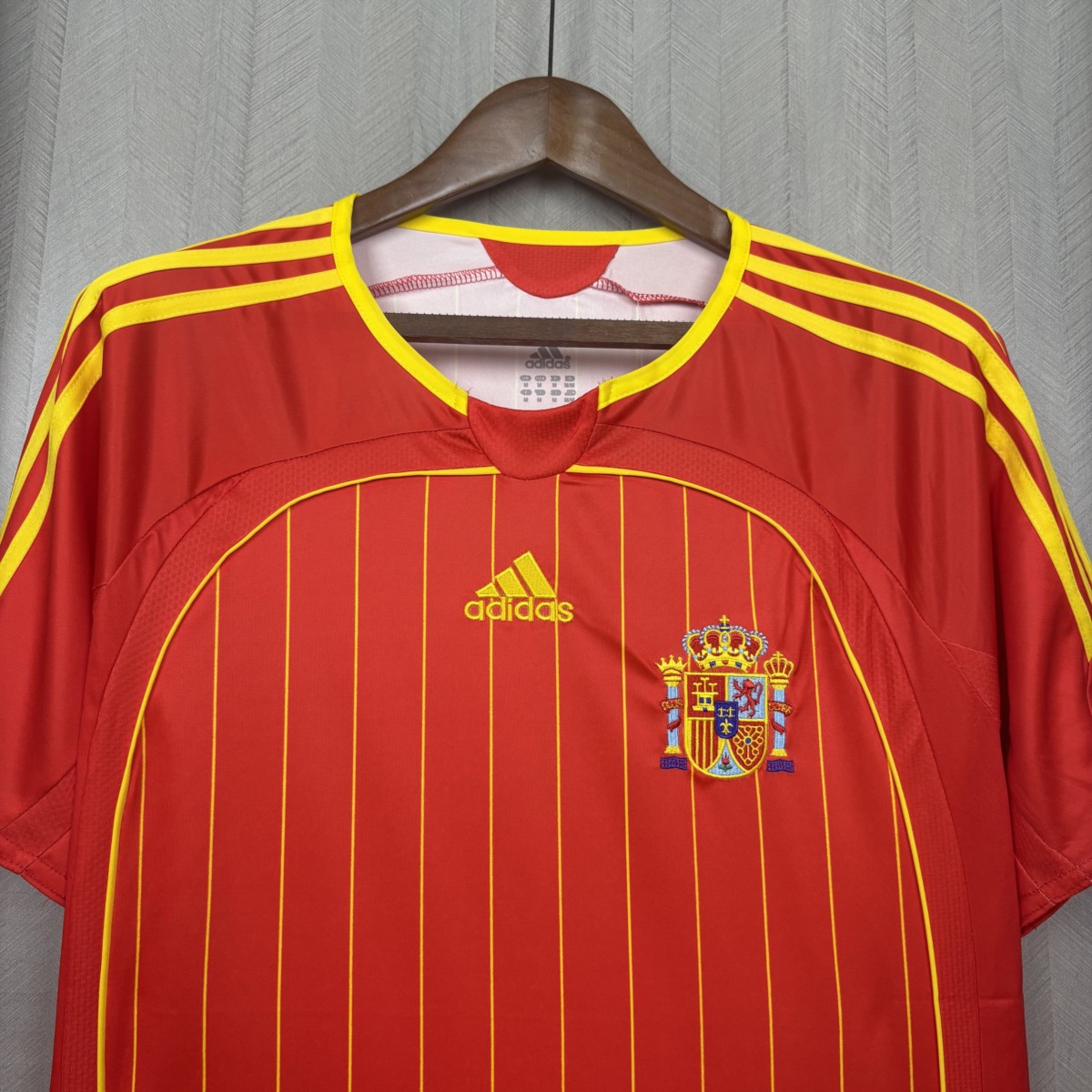 Retro Spain 2006 Home Jersey Fan Version