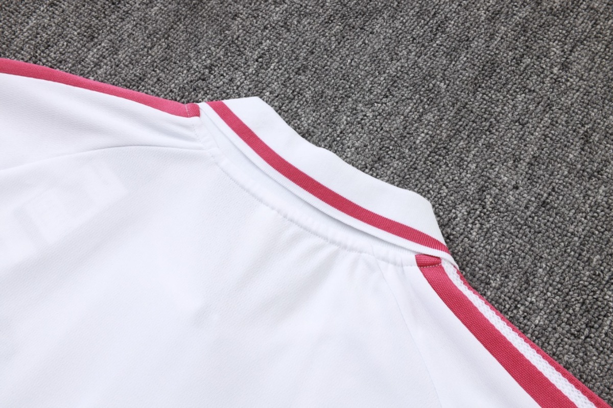 2026 Real Madrid White Training Set Shirt and Shorts