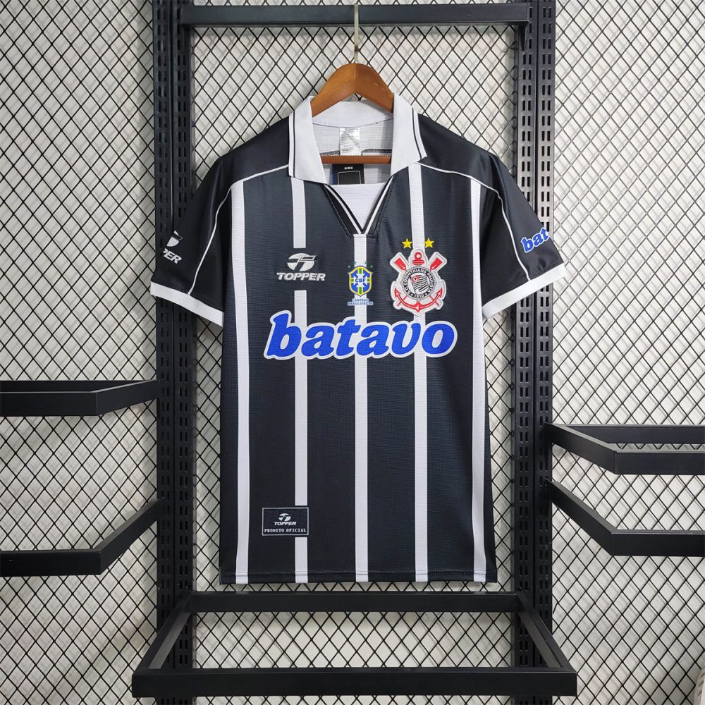Retro 1999 Corinthians Away jersey Fan Version