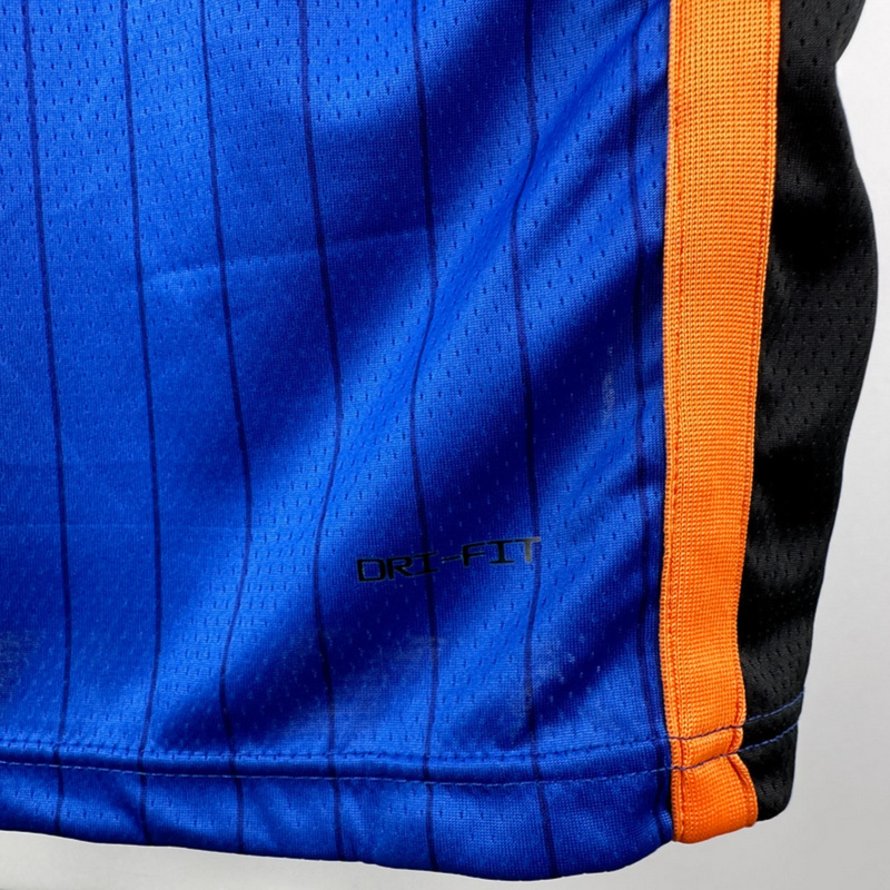 NBA New York Knicks 2024 Round Neck Blue jersey CLARKSON#00 S-XXL